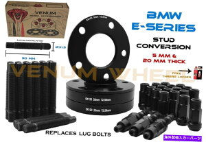 �X�y�[�T�[ E36 E46�i2�j5mm +�i2�j20mm BMW�z�C�[���X�y�[�T�[ + 12x1.5���[�V���O90mm�X�^�b�h�ϊ� E36 E46 (2) 5mm + (2) 20mm BMW Wheel Spacers +12x1.5 Racing 90mm Stud Conversion