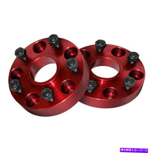 Xy[T[ Jeep Willys 1946-1958 Alloy USA Red Aluminium Wheel Spacers For Jeep Willys 1946-1958 Alloy USA Red Aluminum Wheel Spacers