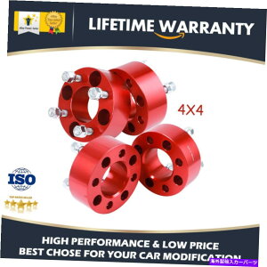 Xy[T[ 4PCS 2 "S4x4"zC[Xy[T[tBbgEZɓKĂEZGONuJ[StJ[gbh 4PCS 2"Thick Centric 4x4" Wheel Spacer Fit For EZ GO EZGO Club Car Golf Cart Red