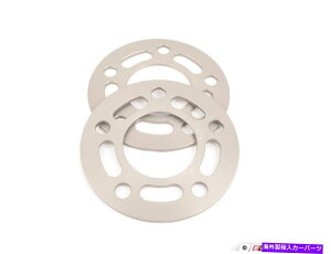 �X�y�[�T�[ Turner Motorsport -5mm�r�b�O�p�b�h�z�C�[���X�y�[�T�[ - �V���o�[�i�y�A�j-TWHF9905F05 Turner Motorsport - 5mm Big Pad Wheel Spacers - Silver (Pair) - TWHF9905F05�y���s�A���i�z