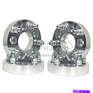 �X�y�[�T�[ 4PC 5x4.75�z�C�[���X�y�[�T�[�A�_�v�^�[1.25 "����12x1.5�J�}���R���x�b�g�p�X�^�b�h 4Pc 5x4.75 Wheel Spacers Adapters 1.25" Thick 12x1.5 Studs For Camaro Corvette