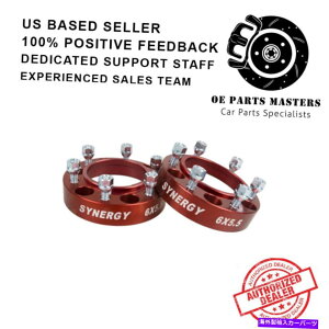 Xy[T[ 4112-6-55-Hg^FJN[U[p̃ViW[nuSzC[Xy[T[1.50C`W 4112-6-55-H Synergy Hub Centric Wheel Spacers 1.50in W For Toyota FJ-Cruiser