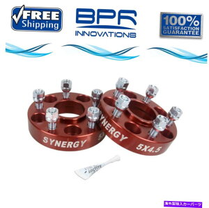 �X�y�[�T�[ 02-04 Liberty-4113-5-45-h�̑���I�n�u���S�z�C�[���X�y�[�T�[1.75�C���`W Synergy Hub Centric Wheel Spacers 1.75in W For 02-04 LIberty - 4113-5-45-H�y���s�A���i�z