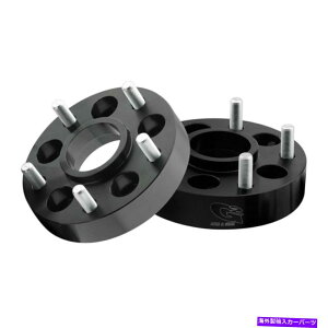 Xy[T[ Jeep Wrangler JK 18ubNzɎ_T-6061A~zC[Xy[T[Lbg For Jeep Wrangler JK 18 Black Anodized T-6061 Aluminum Wheel Spacer Kit