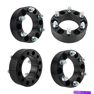 �X�y�[�T�[ 4PCS 6���O6x5.5�z�C�[���X�y�[�T�[�A�_�v�^�[2����6x5.5 6x139�B  4PCS 6 Lug 6x5.5 Wheel Spacers Adapters 2 50mm Thick 6x5.5 6x139.�y���s�A���i�z