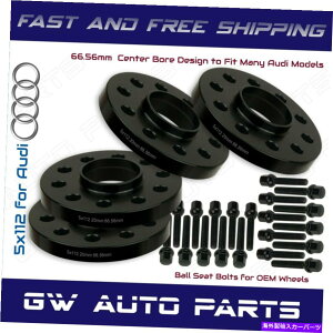 Xy[T[ 4ubN20mmAEfB5x112nu{AzC[Xy[T[Lbg66.6mmtBbgQ5 SQ5 W/{[{g 4 Black 20mm Audi 5x112 Hub Bore Wheel Spacer Kit 66.6mm Fit Q5 SQ5 W/Ball Bolts