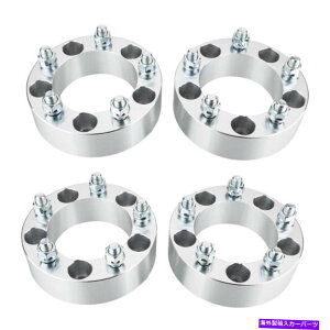 �X�y�[�T�[ 4PCS 2 "�z�C�[���X�y�[�T�[�A�_�v�^�[5x5.5�t�B�b�g�_�b�W����1500�f�������S9/16"�X�^�b�h 4Pcs 2" Wheel Spacers Adapters 5x5.5 Fits Dodge Ram 1500 Durango 9/16" Studs
