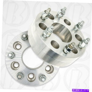 Xy[T[ 2 | 6 x 5.5 "zC[Xy[T[ /A_v^[1.5"12x1.5X^bhƃg^pibc 2 | 6 x 5.5" Wheel Spacers / Adapters 1.5" Thick 12x1.5 Studs & Nuts For Toyota
