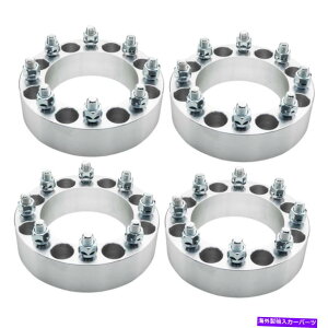 Xy[T[ 4PC 2C`8x6.5zC[Xy[T[A_v^[9/16-18tBbgRAM 3500 FORD F-250 F-350 4PC 2 Inch 8x6.5 Wheel Spacers Adapters 9/16-18 Fits Ram 3500 Ford F-250 F-350