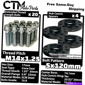 Xy[T[ 4x 20mm5x120 74.1 CBnuZgbNzC[Xy[T[N14x1.25{gBMW x5 x6 4x 20mm Thick 5x120 74.1 CB Hubcentric Wheel Spacer Chrom 14x1.25 Bolt BMW X5 X6