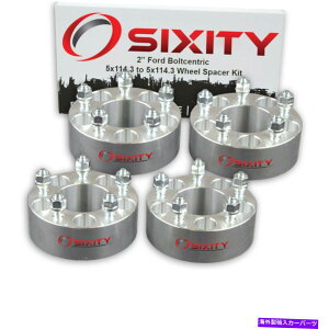 �X�y�[�T�[ 4PC 2 �t�H�[�h�g�[���X�̃z�C�[���X�y�[�T�[�G�X�P�[�v�t���[�W�����A�_�v�^�[���O�X�^�b�h5x114.3�e���r 4pc 2 Wheel Spacers for Ford Taurus Escape Fusion Adapters Lugs Stud 5x114.3 tv�y���s�A���i