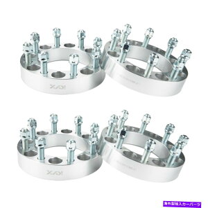 �X�y�[�T�[ 4PC 1.5 "8x6.5�z�C�[���X�y�[�T�[�A�_�v�^�[14x1.5�V�{���[�V���o���[�h2500 HD�x�O 4Pc 1.5" 8x6.5 Wheel Spacers Adapter 14x1.5 For Chevy Silverado 2500 HD Suburban