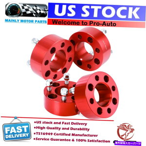 Xy[T[ 2 "̃nuZgbN4x4"ԂzC[Xy[T[tBbgGYGO EZGONuJ[StJ[g 2" Thick Hub Centric 4x4" Red Wheel Spacer Fit for EZ GO EZGO Club Car Golf Cart