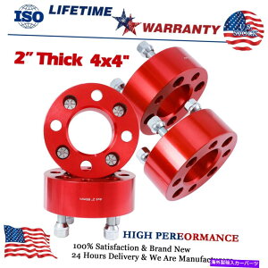 Xy[T[ 4 2C`zC[Xy[T[A_v^[̃pbN4x4 "forez go clubJ[StJ[g1/2"Xbh Pack Of 4 2h Wheel Spacer Adapters 4x4" For EZ GO Club Car Golf Cart 1/2" Thread