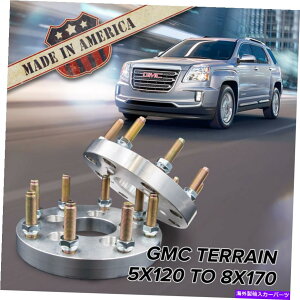 �X�y�[�T�[ 5x120?8x170�iGMC�z���_�L���f���b�N�����h���[�o�[�j|�z�C�[���A�_�v�^�[ / 1 �X�y�[�T�[ 5x120 to 8x170 (GMC Honda Cadillac Land Rover) | Wheel Adapters / 1 Spacers�y���s�A���i�z