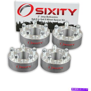 �X�y�[�T�[ 4PC 2 "�W�[�v�R���p�X���o�e�BSUV�A�_�v�^�[���O�X�^�b�h5x4.5 DJ�̃z�C�[���X�y�[�T�[ 4pc 2" Wheel Spacers for Jeep Compass Liberty SUV Adapters Lugs Studs 5x4.5 dj
