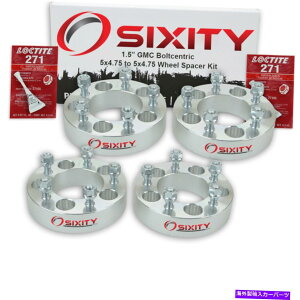 �X�y�[�T�[ 4PC 1.5 "GMC�p�z�C�[���X�y�[�T�[�W�~�[�\�m�}�A�_�v�^�[���O�X�^�b�h5x4.75 ZU 4pc 1.5" Wheel Spacers for GMC Jimmy Sonoma Adapters Lugs Studs 5x4.75 zu
