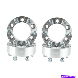 �X�y�[�T�[ 4PCS 2 "6x5.5?6x5.5�z�C�[���X�y�[�T�[�A�_�v�^�[12x1.25�C���t�B�j�e�B���Y�̃X�^�b�h 4PCS 2" 6x5.5 to 6x5.5 Wheel Spacers Adapters 12x1.25 Studs For Infiniti Nissan