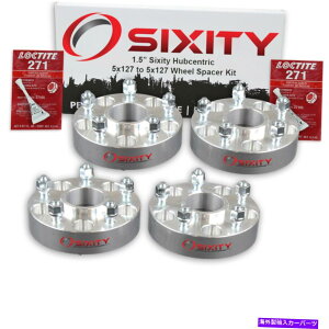 �X�y�[�T�[ 4PC 1.5 6�V�e�B�s�b�N�A�b�v�g���b�NSUV 5x127 UB�p�̃n�u�Z���g���b�N�z�C�[���X�y�[�T�[ 4pc 1.5 Hubcentric Wheel Spacers for Sixity Pickup Truck SUV 5x127 ub�y���s�A���i�z