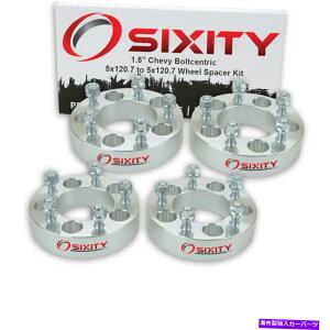 �X�y�[�T�[ 4PC 1.5 "�V�{���[�J�}���R���x�b�g�A�_�v�^�[���O�X�^�b�h5x120.7 rx�̃z�C�[���X�y�[�T�[ 4pc 1.5" Wheel Spacers for Chevy Camaro Corvette Adapters Lugs Studs 5x120.7 rx