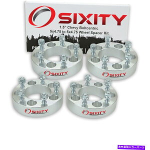 �X�y�[�T�[ 4PC 1.5 "�V�{���[�J�}���R���x�b�g�A�_�v�^�[���O�X�^�b�h5x4.75 oy�̃z�C�[���X�y�[�T�[ 4pc 1.5" Wheel Spacers for Chevy Camaro Corvette Adapters Lugs Studs 5x4.75 oy
