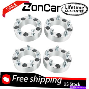 �X�y�[�T�[ 4PCS 2 ''�z�C�[���X�y�[�T�[�A�_�v�^�[5x5.5 9/16 "�X�^�b�h��RAM 1500�f�������S�Ƀt�B�b�g���܂� 4PCS 2'' Wheel Spacers Adapters 5x5.5 9/16" Studs Fits for Ram 1500 Durango