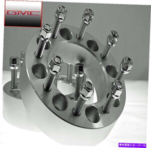 Xy[T[ 2 PC GMC Sierra 3500 8OzC[Xy[T[A_v^[2.50C`AP-8650G1415 2 Pc GMC SIERRA 3500 8 LUG WHEEL SPACERS ADAPTERS 2.50 Inch # AP-8650G1415