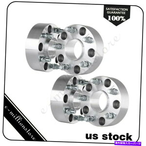 Xy[T[ 4x 2 "50mm 5x5.5i5x139.7jHubcentriczC[Xy[T[9/16"NCX[̃Xbh 4X 2" 50mm 5x5.5 (5x139.7) Hubcentric Wheel Spacers 9/16" Thread For Chrysler