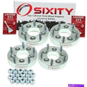Xy[T[ 4PC 5x4.5 "5x5.5"zC[Xy[T[A_v^[1.25 "J[MKT MKX CMp 4pc 5x4.5" to 5x5.5" Wheel Spacers Adapters 1.25" for Lincoln MKT MKX cm