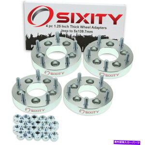 Xy[T[ 4PC 5x114.3mm5x139.7mmzC[Xy[T[A_v^[1.25 " 4pc 5x114.3mm to 5x139.7mm Wheel Spacers Adapters 1.25" for Jeep Compass di