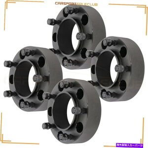 Xy[T[ 4 PCS 50mm 2 "5x150 14x1.5g^ch̃nuSzC[Xy[T[2007-2016 4 pcs 50mm 2" 5x150 14x1.5 Hub Centric Wheel Spacers For Toyota Tundra 2007-2016