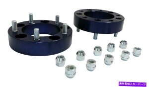 Xy[T[ Crown Automotive RT Offroad RT32005 1.5 "̐zɎ_zC[Xy[T[ZbgFO Crown Automotive RT Offroad RT32005 1.5" Wide Blue Anodized Wheel Spacer Set fo