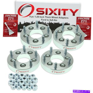 Xy[T[ 4PC 5x4.5 "5x5.5"zC[Xy[T[A_v^[1.25 "Ford Five100 Flex XK 4pc 5x4.5" to 5x5.5" Wheel Spacers Adapters 1.25" for Ford Five Hundred Flex xk