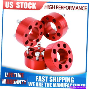 Xy[T[ 4PCS 2 "S4x4"zC[Xy[T[tBbgEZɓKĂEZGONuJ[StJ[gbh 4PCS 2"Thick Centric 4x4" Wheel Spacer Fit For EZ GO EZGO Club Car Golf Cart Red