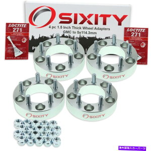Xy[T[ 4PC 5x127mm5x114.3mmzC[Xy[T[A_v^[1.5 "GMC C15 C1500 Jimmy GL 4pc 5x127mm to 5x114.3mm Wheel Spacers Adapters 1.5" for GMC C15 C1500 Jimmy gl
