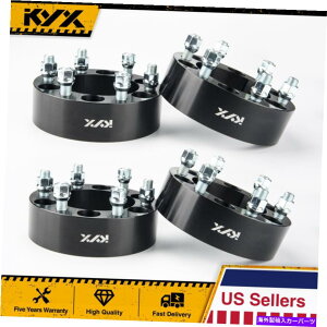 Xy[T[ i4j2 "6x5.5?6x5.5 108mmzC[Xy[T[A_v^[6V{[Vo[hpO (4) 2" 6x5.5 to 6x5.5 108mm Wheel Spacers Adapters 6 lug for Chevrolet Silverado