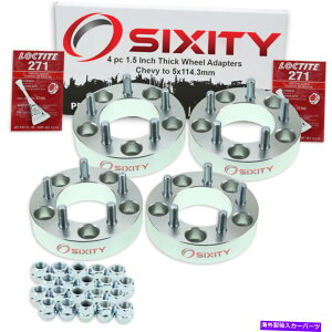 Xy[T[ 4pc 5x127mm5x114.3mmzC[Xy[T[A_v^[1.5 " 4pc 5x127mm to 5x114.3mm Wheel Spacers Adapters 1.5" for Chevy Astro C10 lz