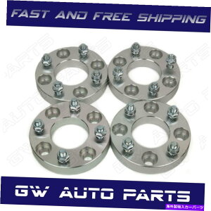 �X�y�[�T�[ 4 PCS 1.25�C���`�z�C�[���X�y�[�T�[�A�_�v�^�[4x4.50 CB 71mm�X�^�b�h12mmx1.5 4 Pcs 1.25 Inch Wheel Spacer Adapters 4x4.50 CB 71MM Studs 12mmX1.5