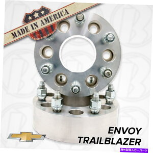 Xy[T[ 2PC USA |VFr[zC[Xy[T[1.5 "|gCuCU[| 6x5.0i127mmj6x5.0 2pc USA | Chevy Wheel Spacers 1.5" Thick | Trailblazer | 6x5.0 (127mm) to 6x5.0