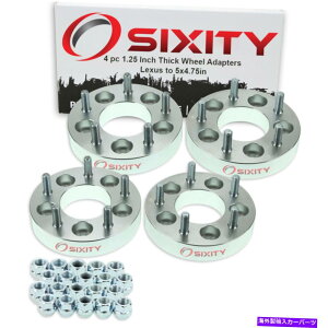 Xy[T[ 4PC 5x4.5 "5x4.75"zC[Xy[T[A_v^[1.25 "NTXES300 ES300H ET 4pc 5x4.5" to 5x4.75" Wheel Spacers Adapters 1.25" for Lexus ES300 ES300h et