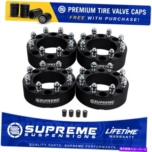 Xy[T[ Chevy / GMC / Hummer H2zC[Xy[T[A_v^[p̖^CouXeLbvp For CHEVY / GMC / Hummer H2 Wheel Spacer Adapters w/ FREE Tire Valve Stem Caps