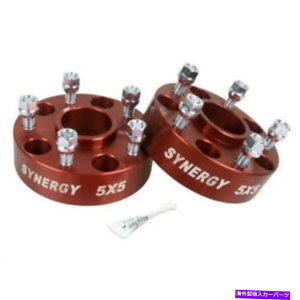 �X�y�[�T�[ �V�i�W�[�n�u���S�z�C�[���X�y�[�T�[5x5-1.75 "��1/2-20�W�[�v�p��UNF�X�^�b�h�T�C�Y Synergy Hub Centric Wheel Spacers 5x5-1.75" Width 1/2-20 UNF Stud Size for Jeep