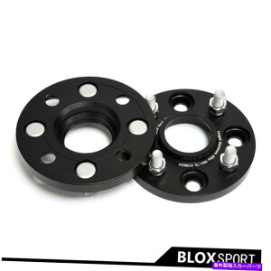 �X�y�[�T�[ �i2�j15mm 4���O�z�C�[���X�y�[�T�[�A�_�v�^�[�t�H�[�h�G�R�X�|�[�c�t�H�[�J�X�V�G��PCD4x108�p�u���b�N (2) 15mm 4lug Wheel Spacer Adapter Black for Ford Ecosport Focus Sierra PCD4x108�y���s�A���i�z