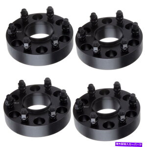 Xy[T[ 4PCS 1.5 "̍6x5.5 1988N1999NGMC K1500̂߂̃nuSzC[Xy[T[ 4Pcs 1.5" Thick Black 6X5.5 Hub Centric Wheel Spacers For 1988-1999 GMC K1500
