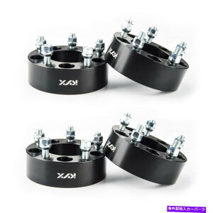 Xy[T[ 5x5W[vO[̃Oh`FL[iߊ̂߂5x5ubNzC[Xy[T[4pcs 5x5 Black Wheel Spacers 2 inch For Jeep Wrangler Grand Cherokee Commander 4PCS