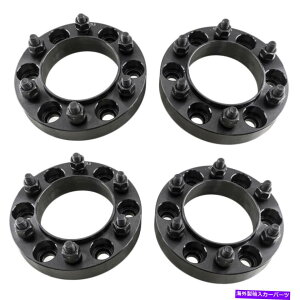 Xy[T[ 4x 1.25 "6x5.5zC[Xy[T[A_v^[12x1.5-106mmtBbg^R}FJg^NTX 4x 1.25" 6x5.5 Wheel Spacers Adapter 12x1.5-106mm fits Tacoma FJ Toyota Lexus