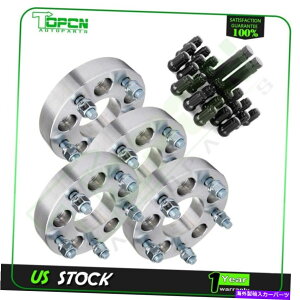 Xy[T[ 4PC 1.25 "32mm5x4.5?5x5 1/2"zC[Xy[T[+23pcsOibg+2L[ 4Pc 1.25" 32mm Thick 5x4.5 to 5x5 1/2" wheel spacers+23Pcs Lug Nuts+2 Keys