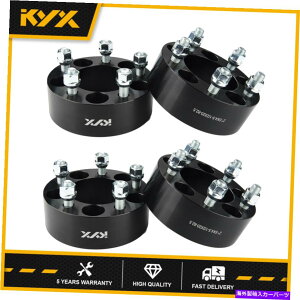 Xy[T[ 4PCS 5x4.5zC[Xy[T[2 "tH[h}X^OGNXv[[W[W[vOh`FL[ 4PCS 5x4.5 Wheel Spacers 2" For Ford Mustang Explorer Ranger Jeep Grand Cherokee