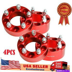 �X�y�[�T�[ 4x 2 "�z�C�[���X�y�[�T�[�A�_�v�^�[5x4.5�t�B�b�g�W�[�v�����O���[1500 GMC TJ YJ XJ KJ�X�^�b�h 4X 2" Wheel Spacers Adapter 5x4.5 Fits Jeep Wrangler 1500 GMC TJ YJ XJ KJ Studs