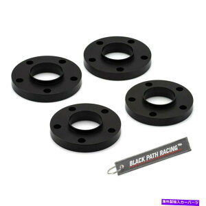 Xy[T[ 2014-2016 BMW 4V[YF32 F33 20mm 5x120ubNzC[Xy[T[tLbg Fits 2014-2016 BMW 4 Series F32 F33 20mm 5x120 Black Wheel Spacers Full Kit